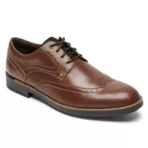 Image of Rockport Sanborn Wingtip Tan - Brown