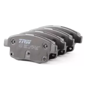 TRW Brake pad set FORD GDB1725 1371454,1433958,1530602 1554524,1560026,1819638,1824348,1852717,6C112M008AB,6C112M008AC,6C112M008AD,6C112M008AE