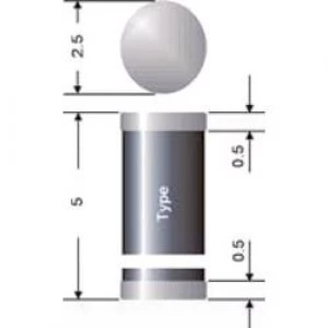 image of Ultra fast Si rectifier Semikron SUF4002 DO 213AB 100 V