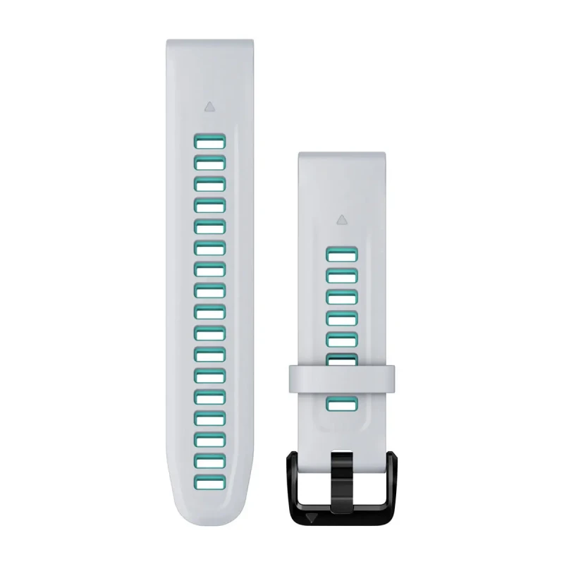 Image of Garmin 010-13279-07 QuickFitA 20 Strap Only Whitestone/Aqua Watch