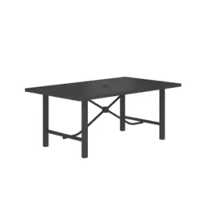 image of Dorel Capitol Hill Outdoor Dining Table - Grey