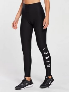 Image of Nike Training Power 78 HBR Tight Black Size S Women