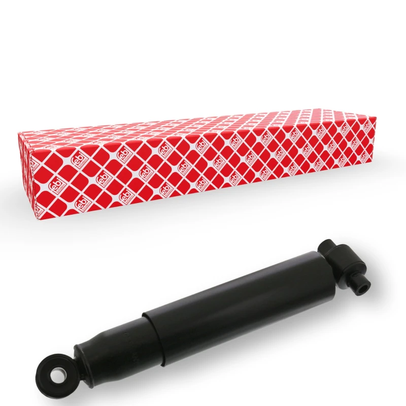 Image of FEBI BILSTEIN 20493 Shock absorber Rear Axle, Oil Pressure, Telescopic Shock Absorber, Bottom eye Shock Absorber (854)