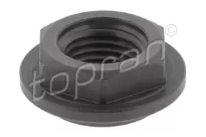 Image of TOPRAN Threaded Sleeve, suspension strut 103 040 VW,AUDI,SKODA,Golf IV Schragheck (1J1),Polo Schragheck (6R1, 6C1),GOLF III (1H1)