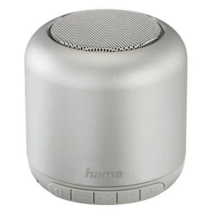 Image of Hama "Steel Drum" Mobile Bluetooth Loudspeaker Silver