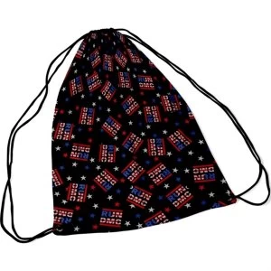 image of Run Dmc - Run DMC USA Logo String Bag