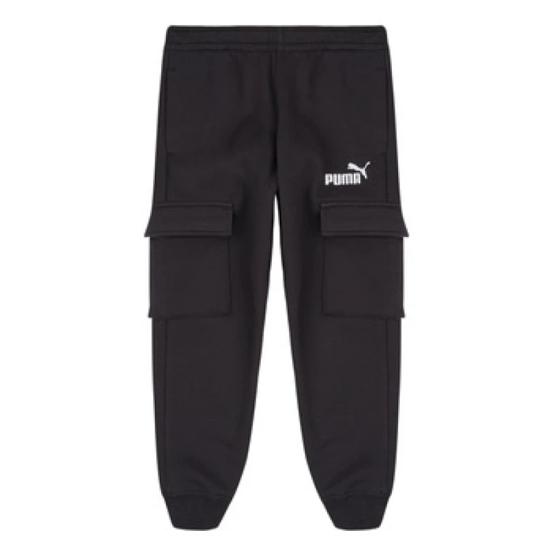 Image of Puma Joggers Black Brushed Fleece 8Y (126CM)