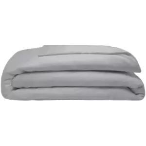 Image of Belledorm 200 Thread Count Egyptian Blend Duvet Cover (Superking) (Platinum) - Platinum