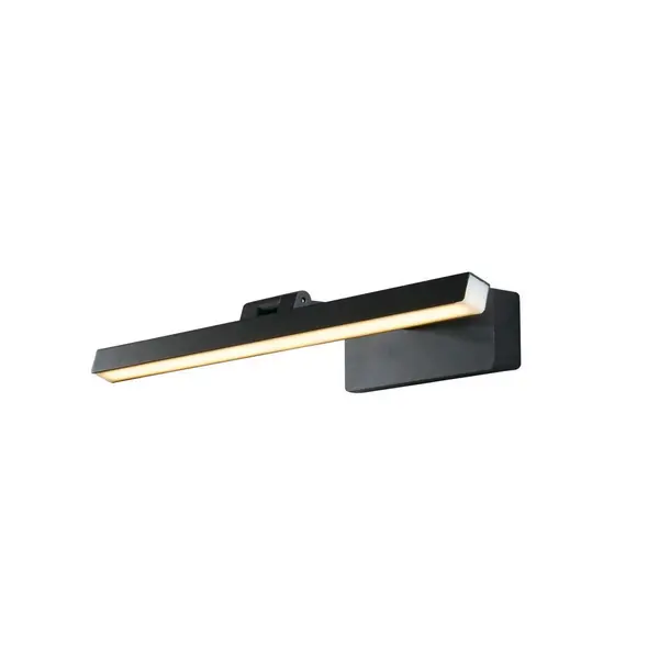 Image of Corfu 40cm Picture Light Black Metal