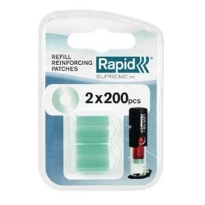 image of Leitz Rapid Ring Reinforcer Refill Pack of 400 25100511