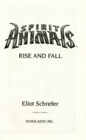 Image of Rise and fall by Eliot Schrefer