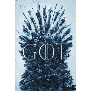 Game of Thrones Throne of the Dead Maxi Poster