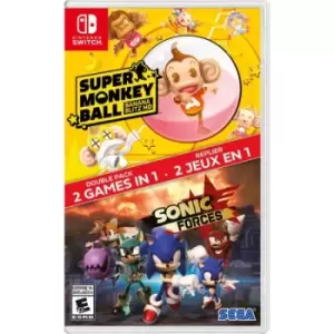 image of Super Monkey Ball Sonic Forces Double Pack Nintendo Switch Game