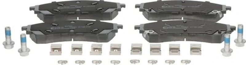 Image of Brake pad set MAPCO 106142