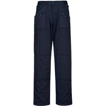 image of Portwest - C387 - Navy Sz 3XL Lined Action Trousers Work Safety