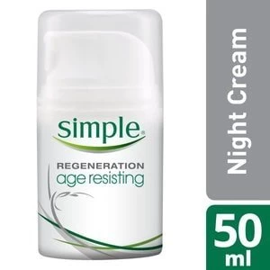 Simple Regeneration Age Resisting Night Cream 50ml