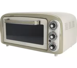 Image of ARIETE Vintage 979 Electric Mini Oven - Cream, Brown,Cream