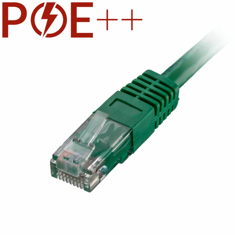 Image of Cablenet 0.3m Cat6 RJ45 Green U/UTP PVC 24AWG Flush Moulded Booted Pat
