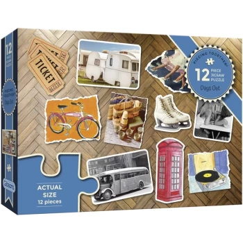 Image of Days Out XXL Jigsaw Puzzle - 12 Pieces