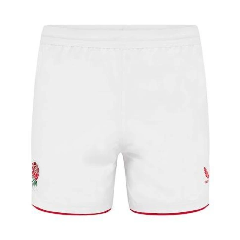 Image of Castore England Rugby Home Shorts 2025 Adults Replica Shorts L White 39908701430