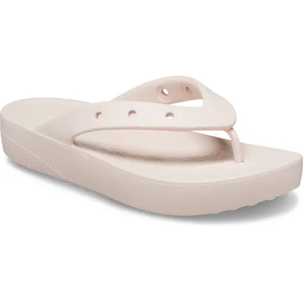 image of Crocs Womens Classic Platform Slip On Summer Flip Flops UK Size 8 (EU 41) Quartz CRC334-QUARTZ-8