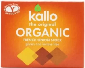 image of Kallo Organic French Onion Stock Cubes 66g