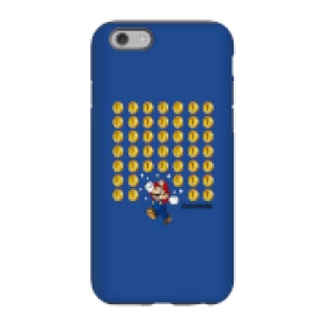 image of Nintendo Super Mario Coin Drop Phone Case - iPhone 6 - Tough Case - Gloss