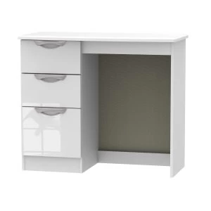 image of Indices Ready Assembled Vanity Dressing Table - White