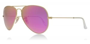 image of Ray-Ban RB3025 Sunglasses Gold 112/4T 58mm