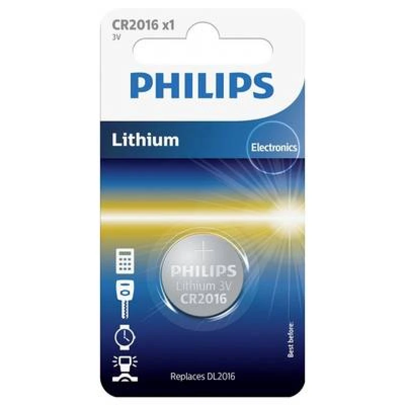 Image of Philips Button cell CR2 016 3 V Lithium Minicells 2280
