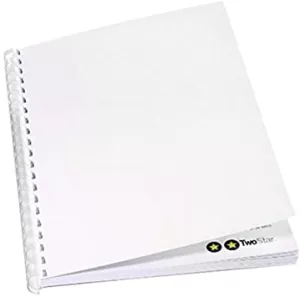Image of GBC Traditional Binding Cover A4 Black Pack of 100