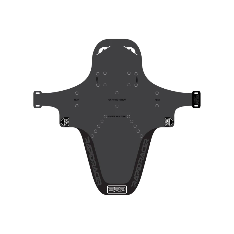 Image of RRP Enduroguard Front Mudguard - 26''/27.5''/29'' Black unisex Standard