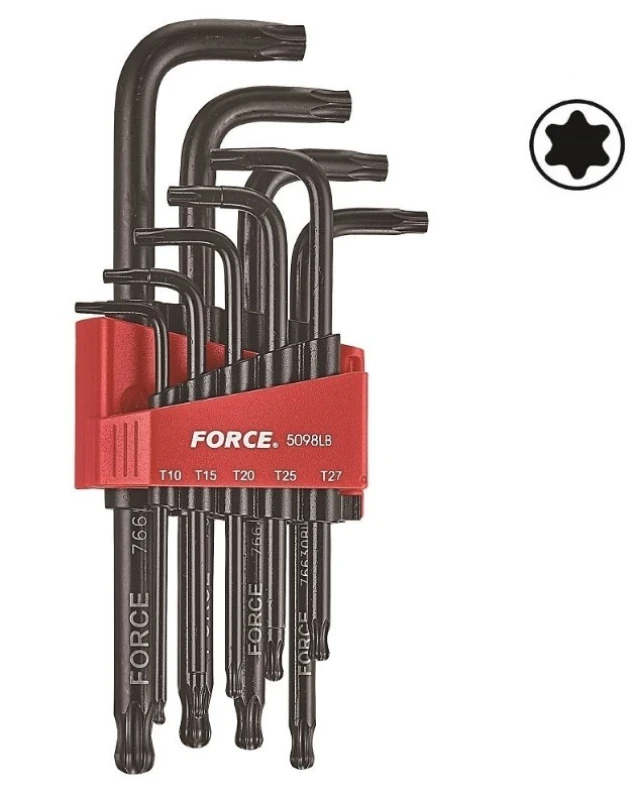 Image of FORCE Angled Screwdriver Set FORCE 5098LB