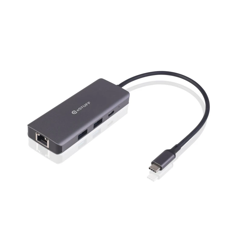 Image of eSTUFF ES623013 laptop dock/port replicator Grey