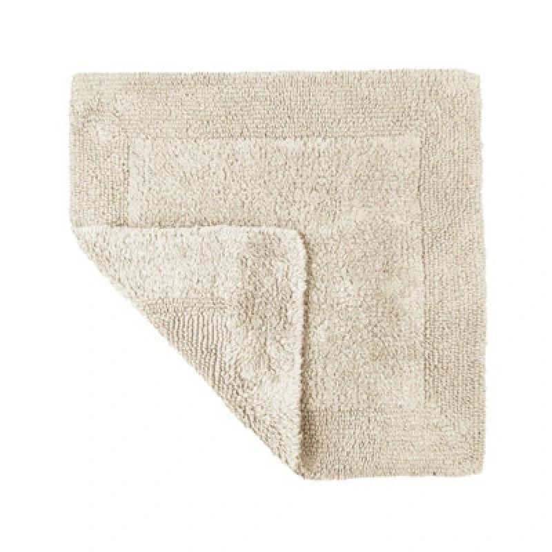 Image of Allure Bath Fashions Elegance Reversible Heavyweight Shower Mat - Stone