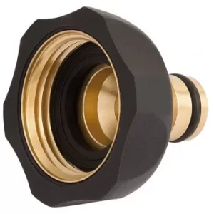 Image of Draper Brass and Rubber Tap Connector, 1"