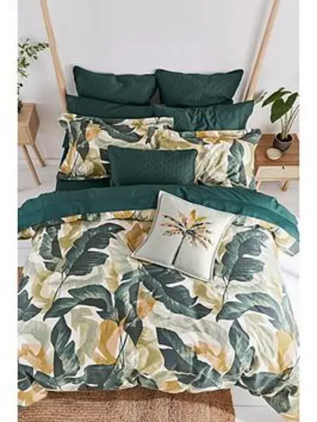 Image of Ted Baker Urban Forager 100% Cotton Sateen Duvet Cover Age UKYMM Unisex King
