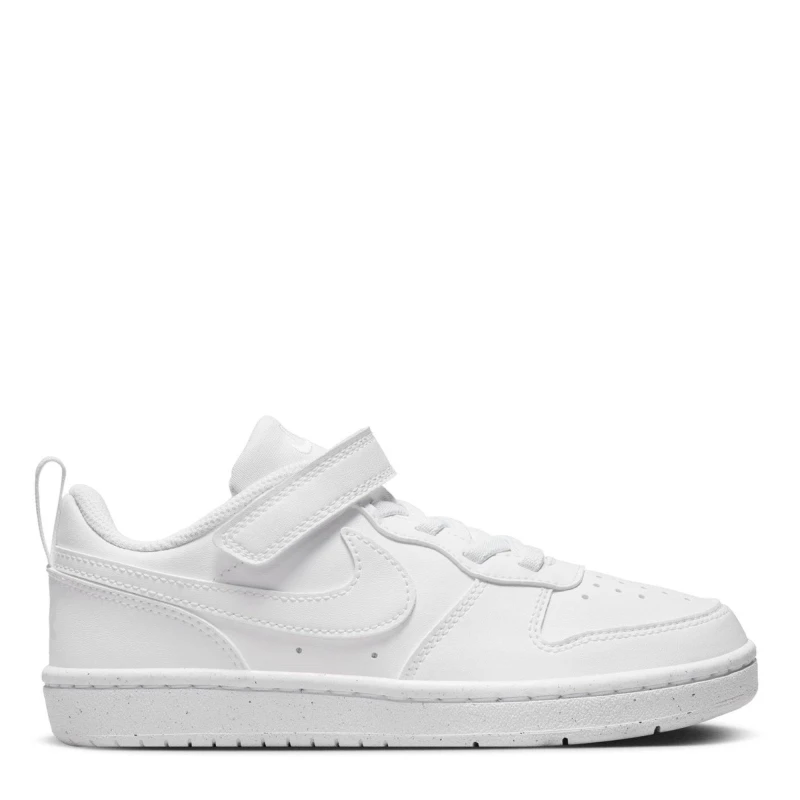 Image of Nike Court Borough Low Recraft White/White male C10 (27.5)