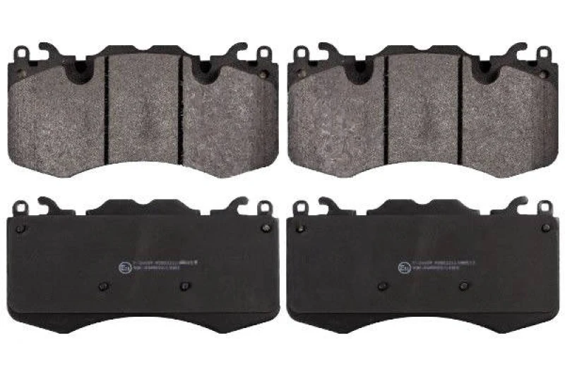 Image of Blue PRINT ADJ134209 Brake pad set Front Axle, prepared for wear warning indicator Brake Pad Set,disc brake (402)