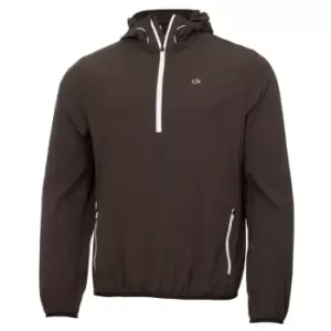 Image of Calvin Klein Golf Golf Windbreaker Zip Top - Green