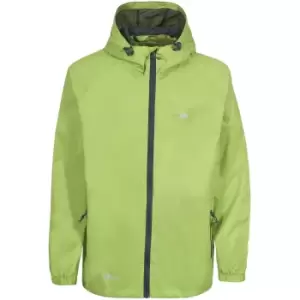 Image of Trespass Adults Unisex Qikpac Packaway Waterproof Jacket (L) (Leaf)