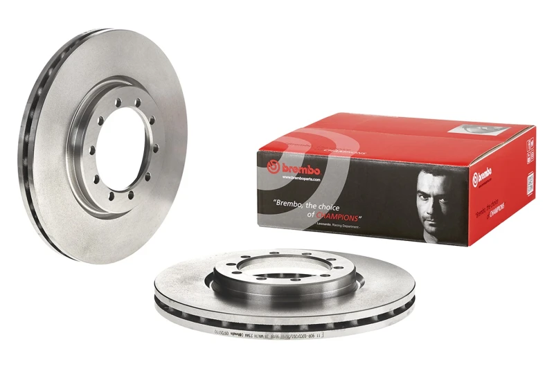 Image of BREMBO Brake disc BREMBO 09.7261.10