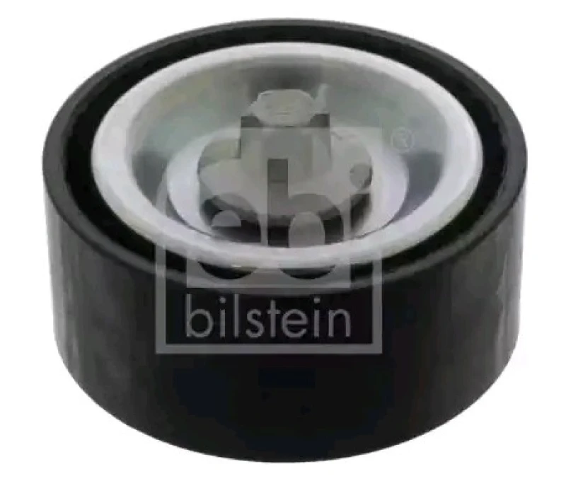 Image of FEBI BILSTEIN 47996 Idler Pulley with screw Plastic Deflection/Guide Pulley,v-ribbed belt (312)