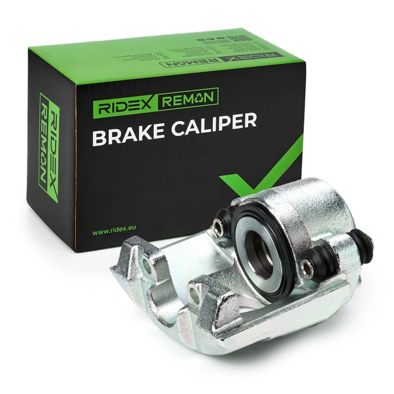 Image of RIDEX REMAN 78B1573R Brake caliper Front Axle Grey Cast Iron Brake Caliper (78)