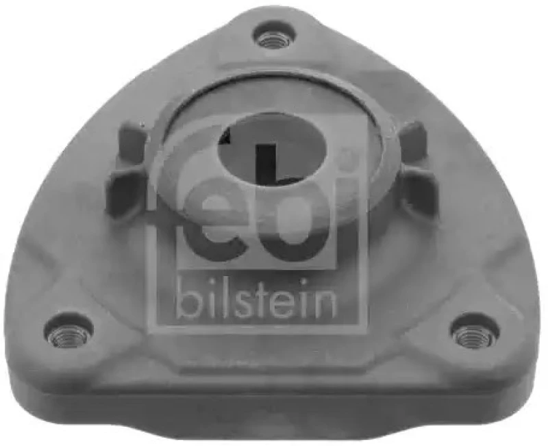 Image of FEBI BILSTEIN 47641 Top strut mount Front Axle, without ball bearing Aluminium Suspension Strut Support Bearing (1180)