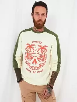 Image of Joe Browns State Of Mind Top - Natural, Natural Size M Men