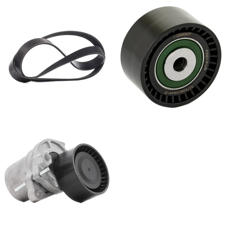 Image of RIDEX PLUS 542R0847P V-ribbed belt set V-Ribbed Belt Set (542)