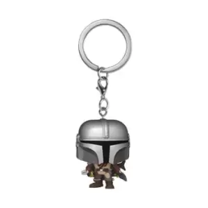 image of Star Wars The Mandalorian The Mandalorian Pop! Keychain