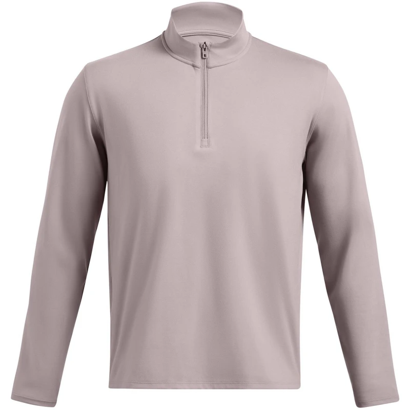 Image of Under Armour Mens Meridian Quarter-Zip Fleece Grey male M