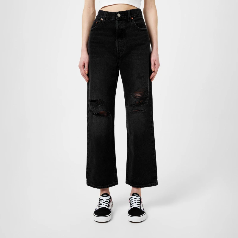 Image of Levis Levis Ribcage Jeans - Blue Blue 23 L27